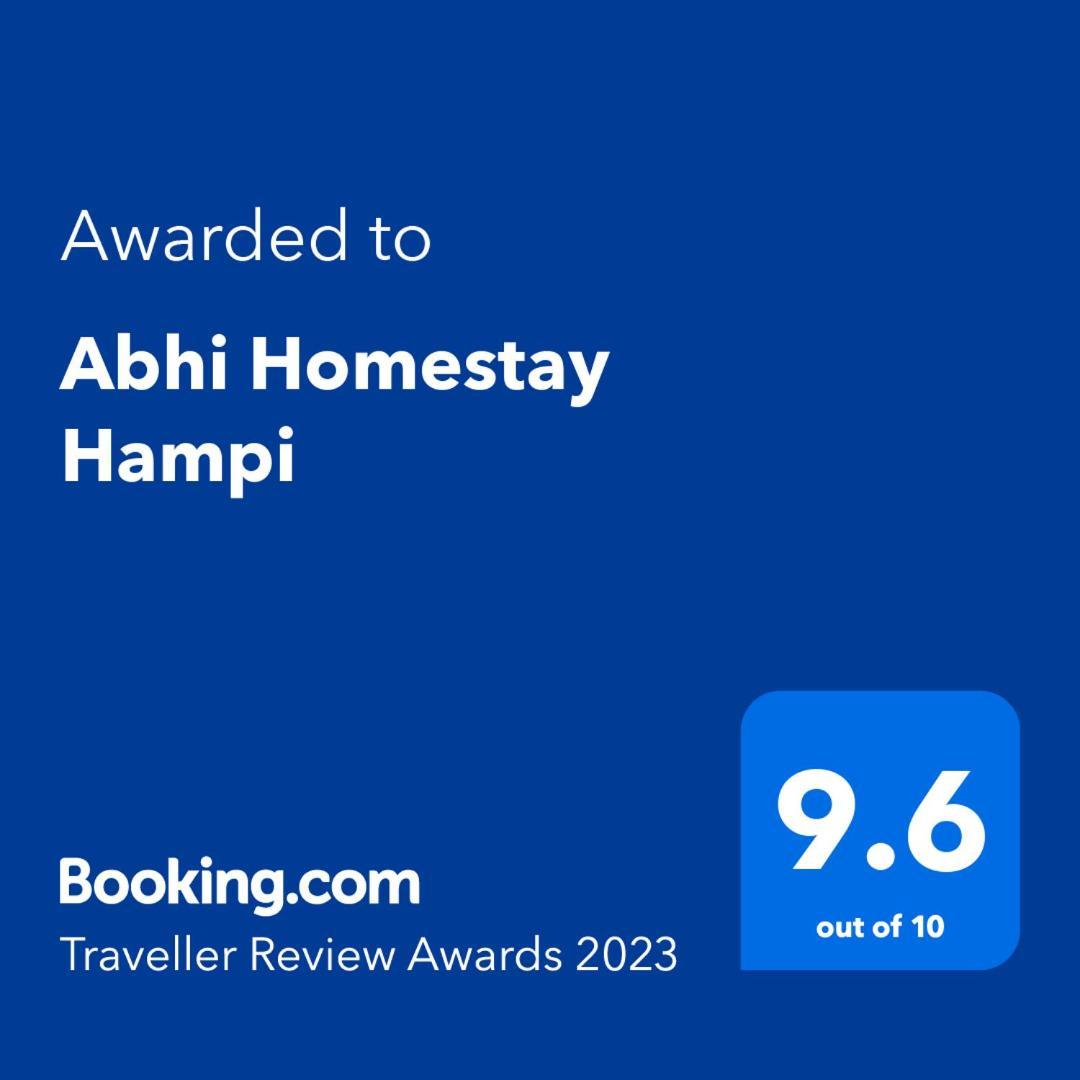 Abhi Homestay Hampi Kültér fotó